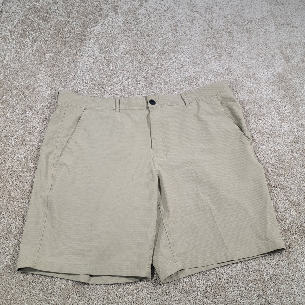 George Hybrid Shorts Flat Front Golf Casual‎ Lightweight Size 40